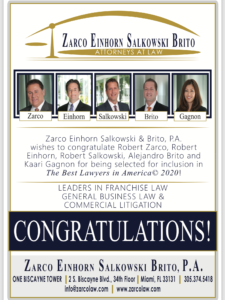 2020 Best Lawyers in America…CONGRATULATIONS !!!