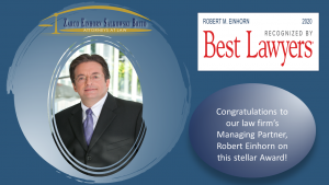 ROBERT EINHORN recognized by Best Lawyers in America©