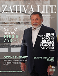 Robert Zarco's inspiring life and his impactful role in shaping the franchise landscape in Zativa Life Magazine
